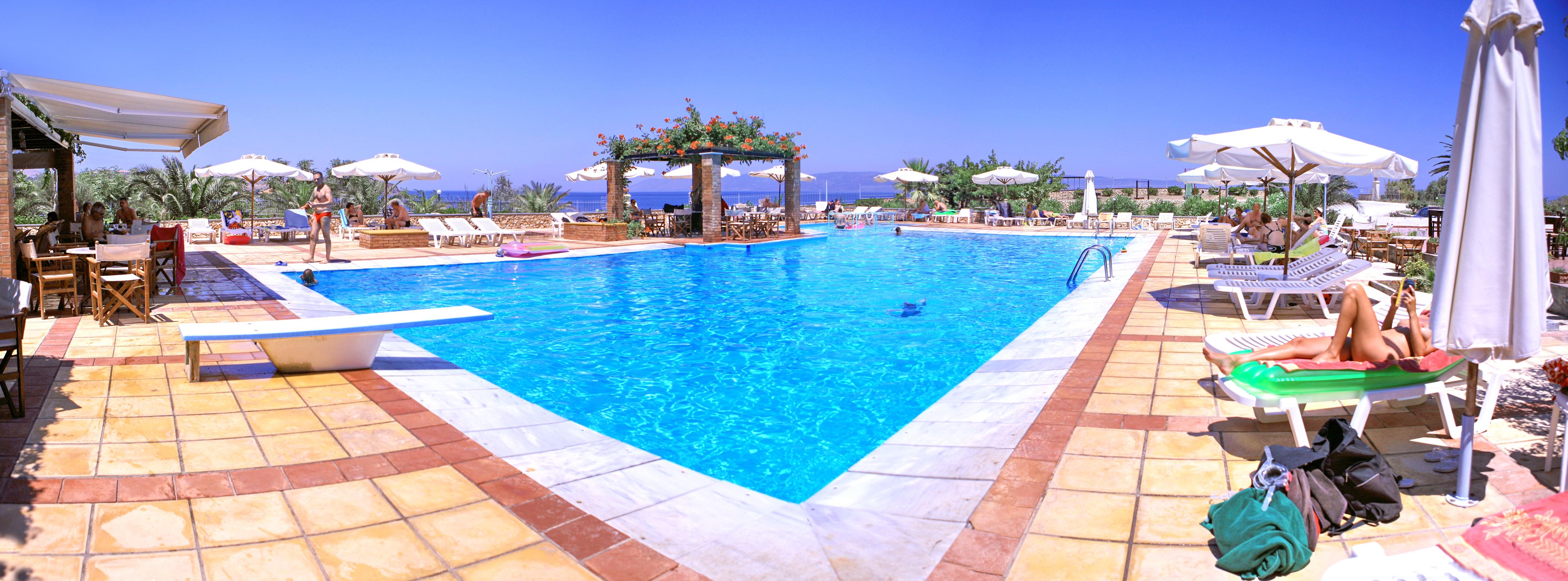 Panselinos Hotel Eftalou Exterior foto