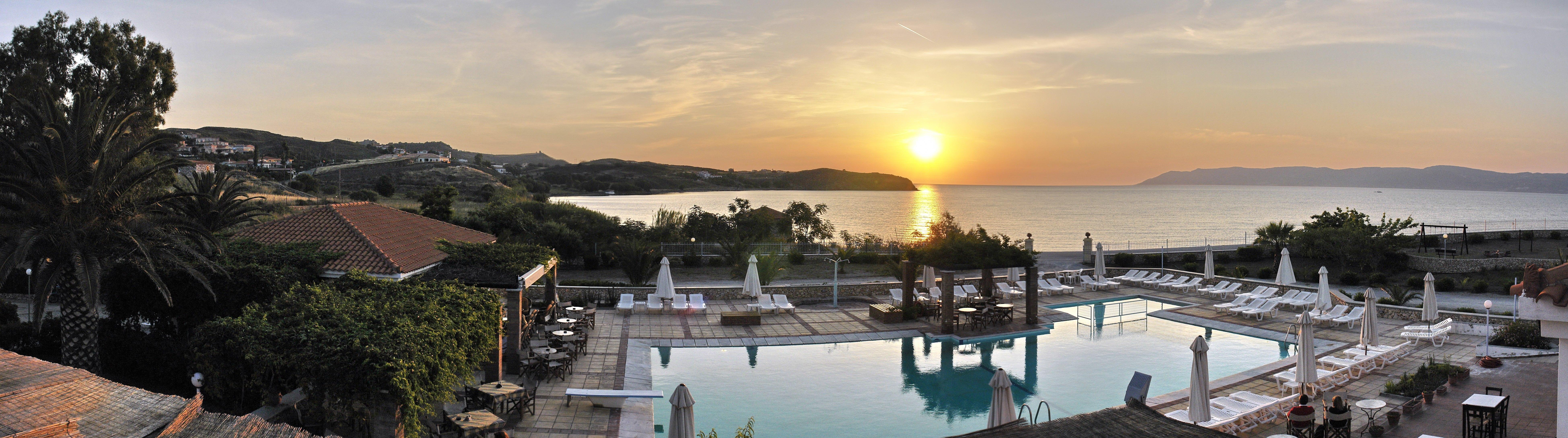 Panselinos Hotel Eftalou Exterior foto