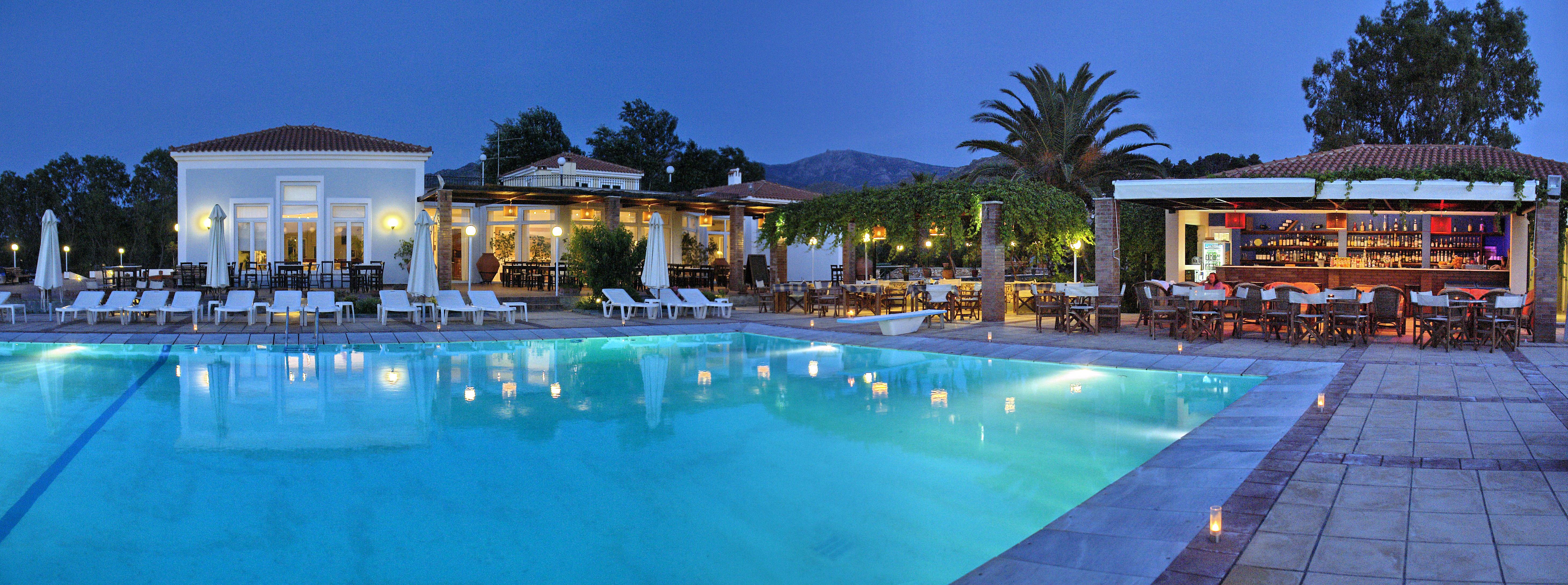 Panselinos Hotel Eftalou Exterior foto